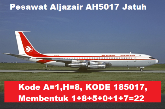 Pesawat Aljazair AH5017 Jatuh
